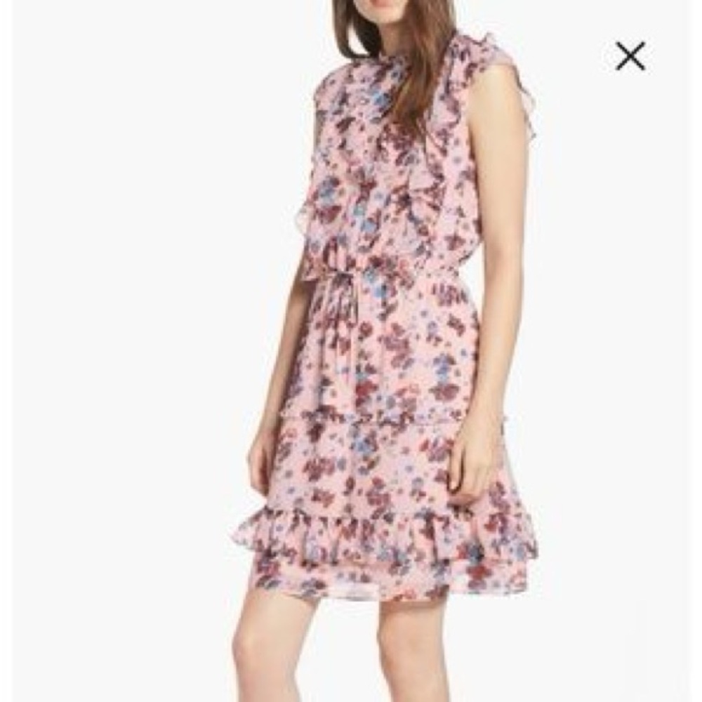 Rebecca Minkoff Pink Floral Dress Size XS